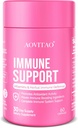Immune Support Supplement Natural Herbal Cognitive Support ATM and Mushroom with Lion's Mane, Reishi Supplement for Memory Cognitive