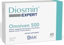 Dulàc - Omniven 500-40 Tabletler Diosmin, At Chestnut Extract, Butchers Broom, Hesperidin. Diyet Supplement, İtalya'da Made
