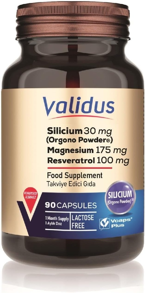 Validus Silicium 90 Κάψουλες (Vcaps Plus)
