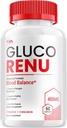 (1 Pack) Gluco Renu Supplement, GlucoRenu Capsule - Gelişmiş Formula Gluco Renu, GlucoRenu, 60 Capsules