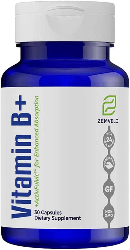 B+ Vitamini - Encourage Sürdürülebilir Enerji Üretimi | Sağlıklı Immune Sistemi | Seratonin ve Dopamine'nin Gelişimi | 30 Gün Supply