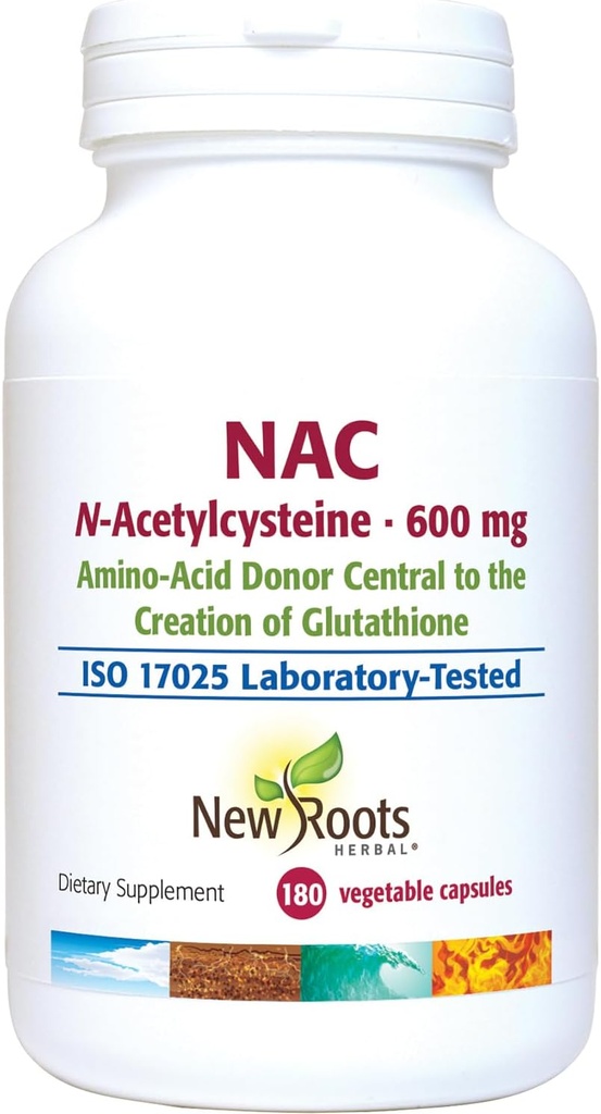 Νέο ROOTS HERBAL NAC συμπλήρωμα N-AcetylCysteine 