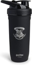 Smartshake Reforce Paslanmaz Çelik Harry Potter Hogwarts Crest Shaker Şişe (900 ML /30oz) | Işık Kilo Direnişi Spor Shaker Şişe Yumuşak Lid | Leakproof, BPA Free & DEHP Free