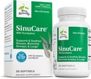 Terry Natural SinuCare - 320 mg Eucalyptus & Myrtle Oil Kompleksi, 30 Softgels - Sinus, Lung & Bronchial Support Supplement, Non-Drowsy - Non-GMO, Gluten-Free - 15 Servisler