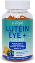 Lutein Gummies: Υποστήριξη για την υγεία των ματιών Lutein Βιταμίνες Zeaxanthin Συμπληρώματα για την φροντίδα ενηλίκων όρασης και Macular Υποστήριξη 60 Gummies 30 Ημέρα προσφοράς