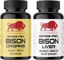 Start Pack, Grass Fed Bison Liver Capsules, Organ Capsules, Non-GMO, Supports Energy Production, Detoxification, Digestion, Immunity and Full Body Wellness