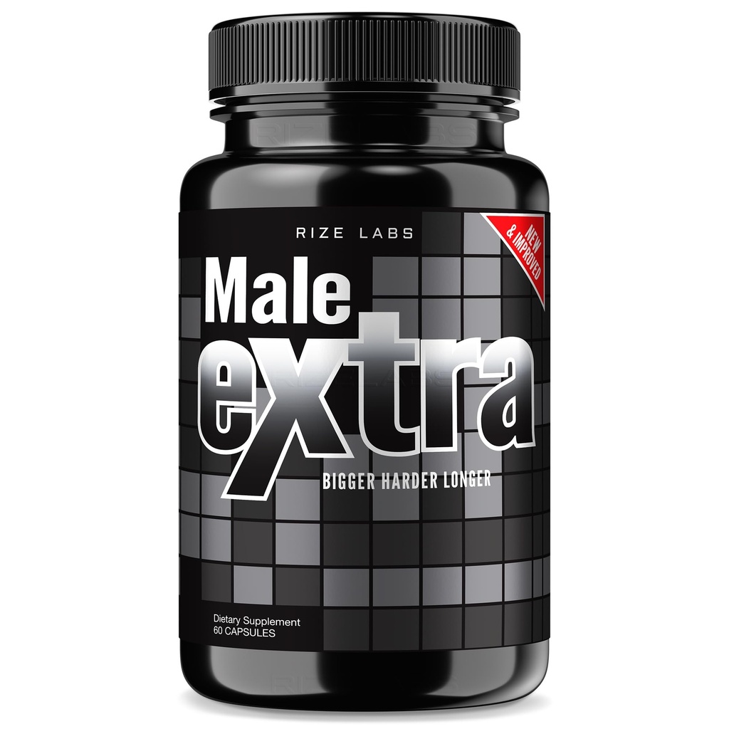 Laboratuarları - Erkek Ekstra Kapsüller - Erkekler için Performans Tamam, Maksimum Güç Desteği, Ultra Pure Pills, Non-GMO Vegan Supplement Advanced Formula (60 Capsules)