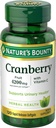 Nature's Bounty Cranberry Fruit 4200 mg, Plus Vitamin C, 120Softgels.