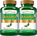 Organik Vitaminler Anamu 1250 mg 100% Organik olarak 240 Capsules Total Petiveria Allicea Vitamisan