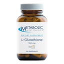 Metabolic Bakım L-Glutathione 100 mg - Antioksi, Immune, Liver + Detox Support Supplement - 'Free Form' for Superior Abors (60 Capsules)