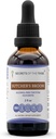 Tribe Butcher'in Broom Alkol Ücretsiz Sıvı Ekstraksiyonunun Sırları, Butcher's Broom (Ruscus aculeatus) kıl Root Tincture (2 FL OZ)