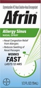 Afrin Allergy Sinus Nasal Spray - Γρήγορο και ισχυρό Nasινικό ντεκόρ από τις αλλεργίες, για ενήλικες και παιδιά 6 χρόνια και μεγαλύτερα, 0.50 Fl Oz (πακέτο του 1)