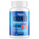Kidney Cleanse Detox & Tamir – Kidney Support Supplement with 600 mg Niacinamid, Chitosan Oligosaccharide, Curcumin, Probiyotiks – Phosphorus Binder – 60 Capsules