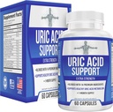 All-in-1 Uric Acid Cleanse Support Supplement with 14 Active Materialss | Daily Detox & Flush Support | Uric Acid Health Supplements for Men & Women | 60 Capsules