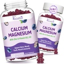 2 Packuba çinko Magnezyum Gummies with Vitamin D3 & B12, Sugar Freeuba Supplements for Women Men, Vegan Blueberry Flavor