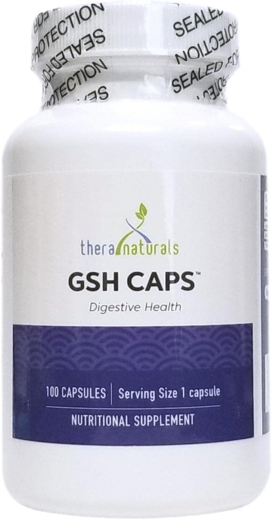 GSH CAPS - Digestive Health - GLUTATHIONE - 100 Capsules