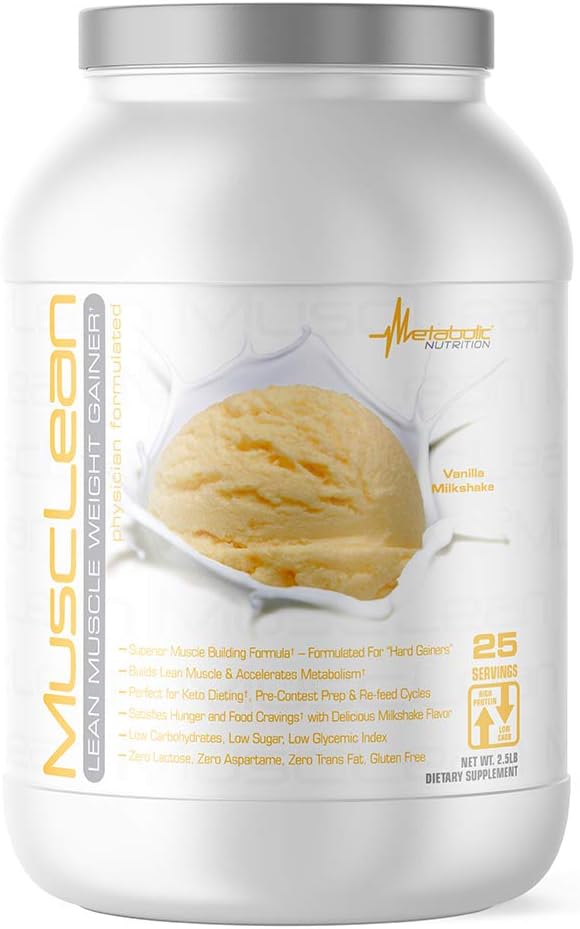 Metabolik Beslenme - Kasan - Sütshake Kilo Verme, Whey Yüksek Protein Meal Emekli, Bakım Beslenme, Low Carb, Keto Diyet, Digestive Enzymes, Vanilla, 2.5 Pound (25 ser)