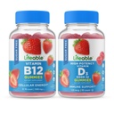 Lifeable Sugar Free Vitamin B12 + D 5000 IU, Gummies Sche - Great Tasting, GMO Free, Chewable Gummy