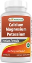 Best Naturals Ασβέστιο Μαγνήσιο Κάλιο - 120 Δισκία - Χωρίς ΓΤΟ & Γλουτένη