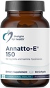 Sağlık Annatto-E 150 mg Tocotrienols için tasarımlar - Delta + Gamma Tocotrienols ile Delta + Gamma Tocotrienols - Cardiovascular, Sağlıklı Aging + Antioksi Desteği - Non-GMO (60 Softgels)