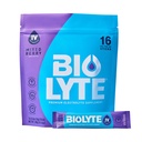 BIOLYTE IV Ηλεκτρολυτές Powder Packets, IV Υγρό Μείγμα Ποτού για Νερό, Γιατρός-Αναπτυσσόμενο Ενυδάτωση, HSA Εγκεκριμένη Αφυδάτωση Ανακούφιση, Χημειοθεραπεία Πρέπει να έχει για γυναίκες & άνδρες - Μικτό μούρο (16 Sticks)