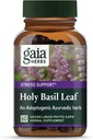 Gaia Herbs Holy Basil Leaf - Geleneksel olarak Stres Yanıtını Desteklemek için kullanılır - Adaptojenik Ayurvedic Herb* - 60 Vegan Sıvı Phyto-Capsules (30-Day Supply)