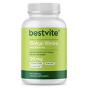 BESTVITE Ginkgo Biloba 120 mg (240 Capsules) - Stearates - GMO - Gluten Free -% 24 Ginkgo Flavone Glycosides Glycosides