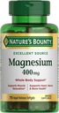Nature's Bounty Magnezyum 400 mg, Softgels, 75 ea - 2pc