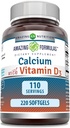 A Vitamin D3 220 Softgels Supplement ile Şaşırtıcı Formüller | Non-GMO | Gluten Free