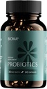 BIOMA Προβιοτικά για τη Διαχείριση Βάρος & Digestive Υγεία, 3 σε 1 Gut Υγεία Προβιοτικά και Πρεβιοτικά / Μεταβιοτικά, Slow Release Synbiotic Probiotic Κάψουλες για την Υγεία των Ούρων Multi Enzyme (60 Caps)