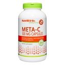 NutriBiotic Meta-C Capsules, 500 mg Spirulina-Bound C, 250 Count | Buffered withuba, Biyolojik olarak Active Spirulina Metabolites & Lemon Bioflavonono