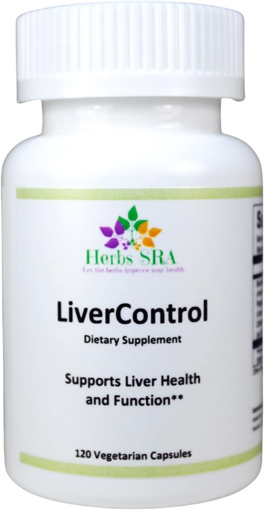 LiverControl - Burdock Root, Papaya Tohum ve Liver Detox ve Health için Choline, 120 Veg Caps, ABD'de Yapıldı