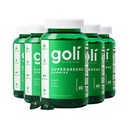 Goli SuperGreen Vitamin Gummy - 300 Kont - Temel Vitaminler ve Mineraller - Plant-Based, Vegan, Gluten-Free & Gelatin Free - Health from within, Pack of 5