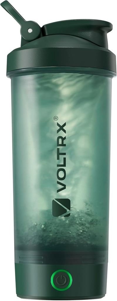 VOLTRX Protein Shaker Şişe, Merger USB C Isıtmalı Elektrikli Protein Shake Mikser, Protein Shakes ve Meal Makyaj Shakes, Faraday Free, 24oz 24oz