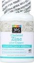 365 by Whole Foods Market, Chelated Bora artı Copper, 60 ct