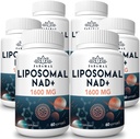 1600 mg Liposomal NAD Supplement, 98 Saf NAD+ Tamam, Üstün Aborpsiyon, Alternatif to Nicotinamid Riboside veya NADH, NAD+'yı Aging Defense, Enerji, Longevity, 360 Softgels