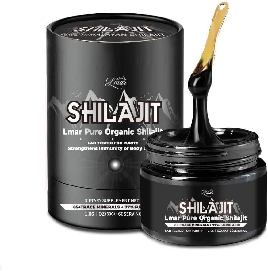 Lmar Pure Organic Himalayan Shilajit Resin 