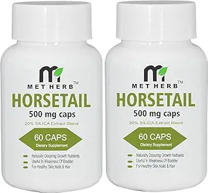 Met Herb Horsetail Extract-500 mg Capsules 120 Count | Saç, Skin, & Nails Desteği | Ortakları Korumak | Ortakları Güçlendirmek
