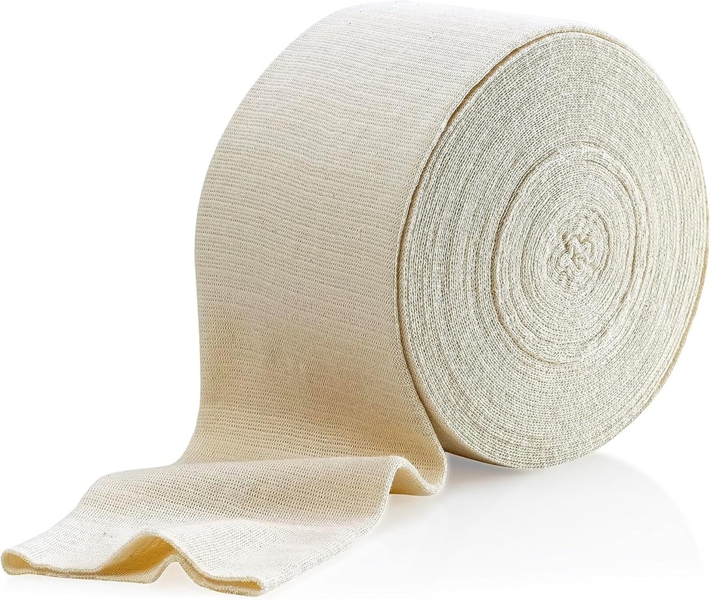 Elastic Tubular Support Bandage Uzunluk E, 10M Box - Doğal Renk (3.5) x 33 feet) Büyük Diz Destek Bandage için -Medium Thigh, Cotton Machinery