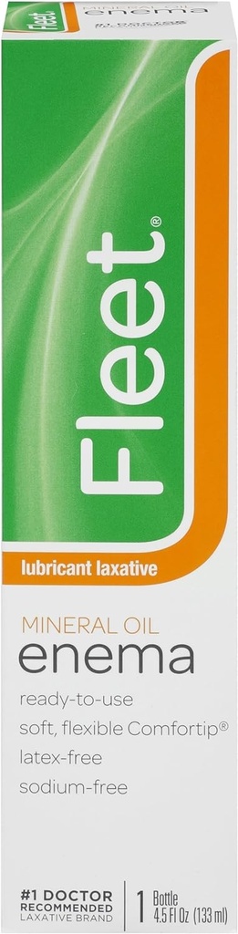Filo Laxative Mineral Oil Enema for Constipation, 4.5 Fl Oz (Pazar 12)