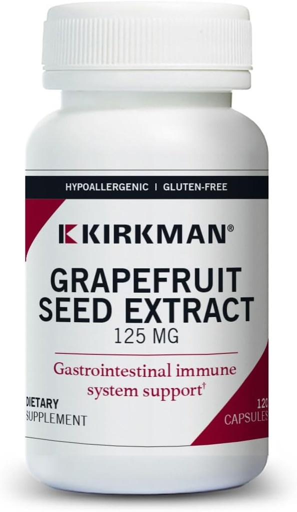 εκχύλισμα σπόρων γκρέιπφρουτ 125 mg Καψάκια - Hypoallergenic, αριθμός 120