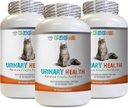Kedi Urine Enfeksiyonu - CAT Urinary Health Formula - Support Bladder Health - Natural Complex - Cranberry Supplement for Cats - 3 Şişe (270 Tedavi)