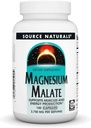 Source Naturals Magnezyum Malate 3750 mg Per Temel Magnezyum Malic Asit Supplement - 100 Capsules