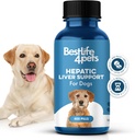 Köpekler için heratik Liver Desteği, Dissolvable Homeopathic Digestive Canine Supplement for Liver Detox and Nutrient Abception,% 100 All Natural, Easy to Give, Free of Chemical ormixs, 400 Pills