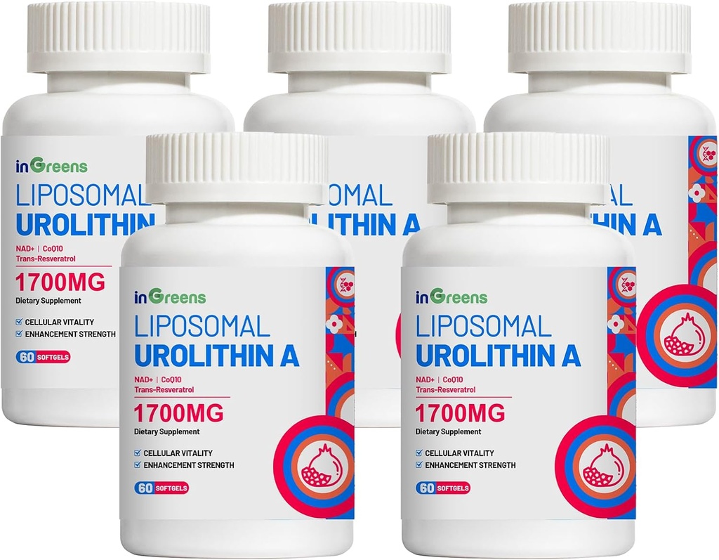 Ουρολιθίνη ένα συμπλήρωμα 1700mg 5Pack