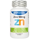 DrFormulas Ψευδάργυρος για την ακμή 50mg συμπλήρωμα με χηλικό οξειδωτικό ψευδάργυρο Κιτρικό, 100 ημέρες προσφοράς (Tablets Δεν Lozenges, Gluconate, ή Picolinate)