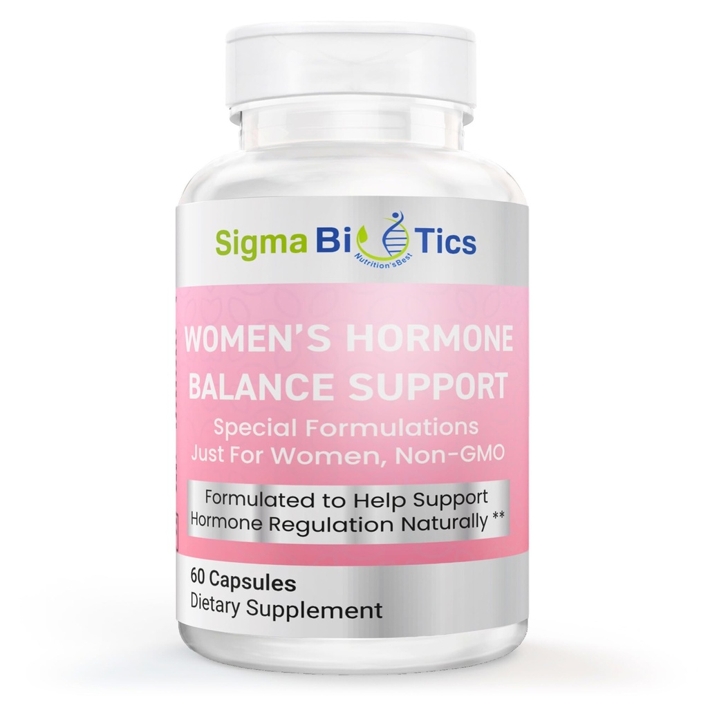 Kadınlar Hormon Denge Desteği - Menopause, Hormonal ve Reproductive Health - Soy Isoflavones, Black Cohosh, Dong Quai - 60 Capsules