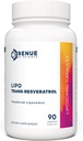 Renue By Science Resveratrol | High Strength Liposomal Resveratrol Supplement | 90 Trans Resveratrol Capsules - 125 mg Reservatrol per Service | Non-GMO | Made in the USA Third-Party Tested