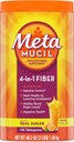 Metamucil 4-σε-1 Psyllium Husk Fiber Supplement, Real Sugar, 114 κουταλιές της σούπας, Πορτοκαλί Γεύση, Καθημερινή Fiber Σκόνη για την Digestive Health, κατασκευασμένο με Φυτική Psyllium Husk Fiber