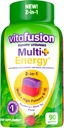 Vitafüzyon Multi + Enerji * Gummy Vitaminler, Enerji Metabolism Desteği sağlamak için B Vitaminleri *, 90 Count
